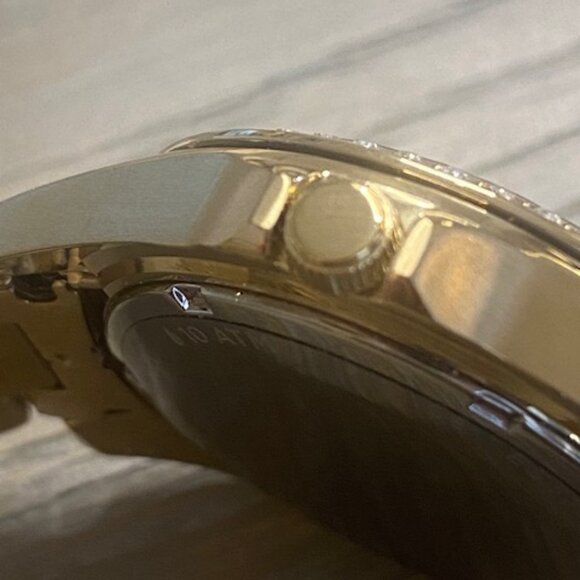 Fossil Riley 'Boyfriend' Gold tone Watch NWT ES - 3203 - Picture 12 of 12